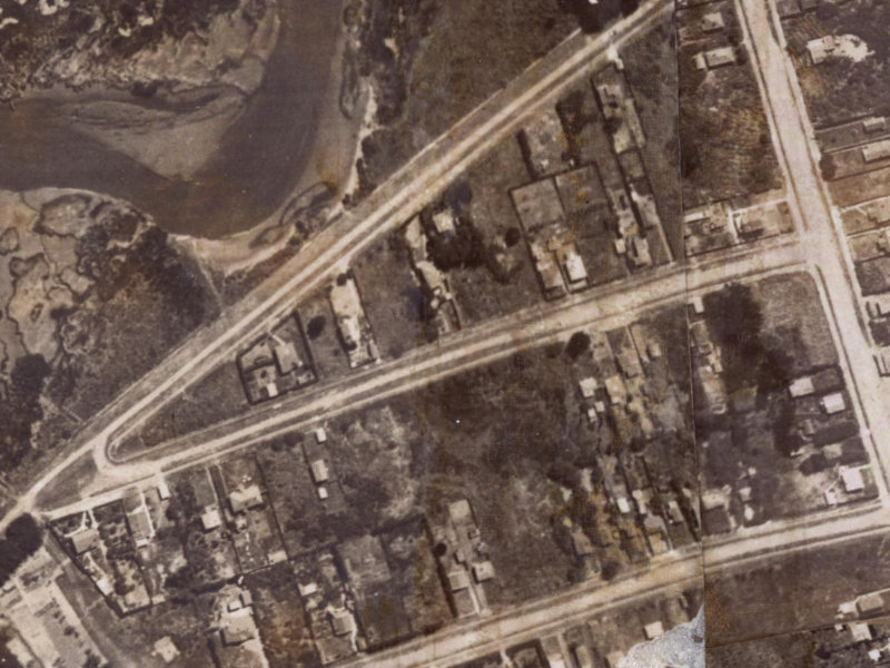 20 Falcon Street from the air, 1925-1929