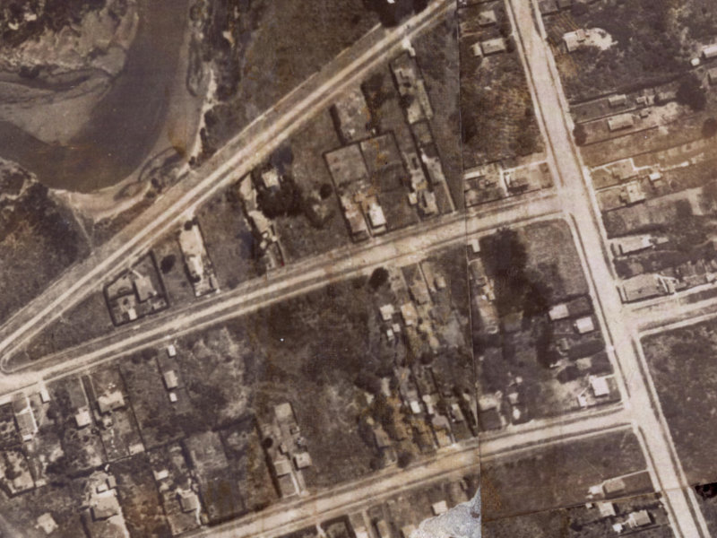 25 Falcon Street from the air, 1925-1929