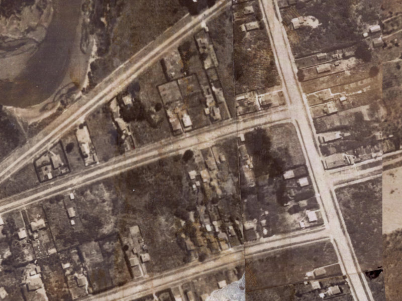 12B Falcon Street from the air, 1925-1929