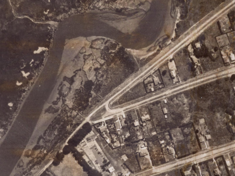 2–4 Kibblewhite Street from the air, 1925-1929