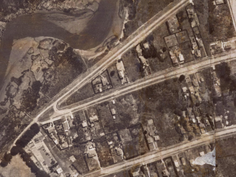 33 Kibblewhite Street from the air, 1925-1929