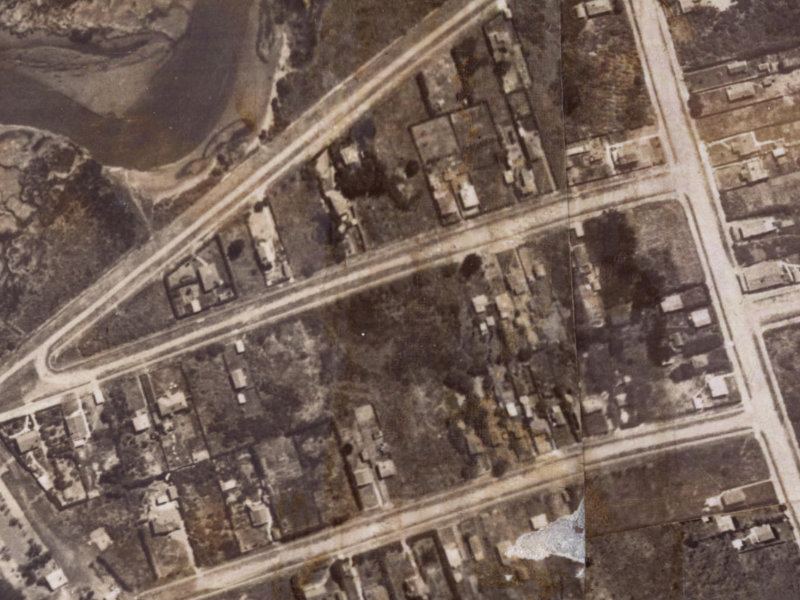 Falcon Street from the air, 1925-1929
