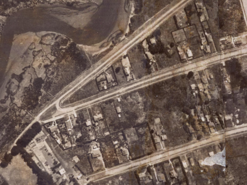 47 Falcon Street from the air, 1925-1929