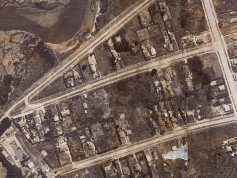 37 Falcon Street from the air, 1925-1929