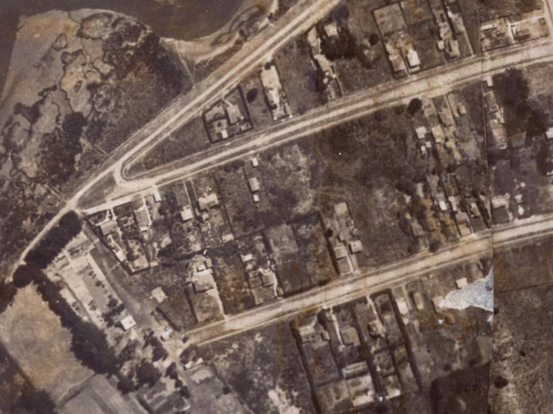 47A Falcon Street from the air, 1925-1929