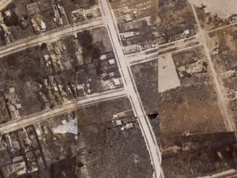2 Blake Street from the air, 1925-1929