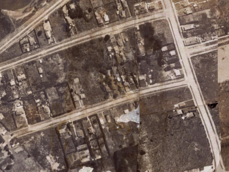 26 Blake Street from the air, 1925-1929