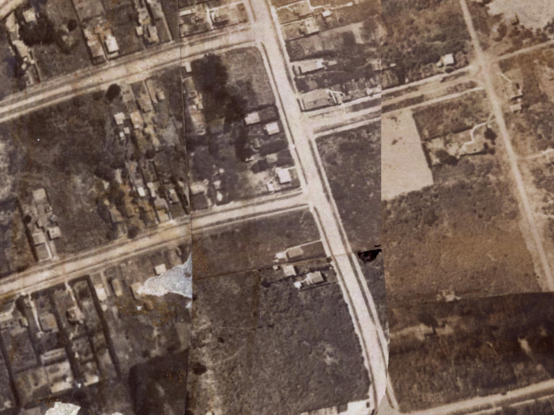 3 Blake Street from the air, 1925-1929