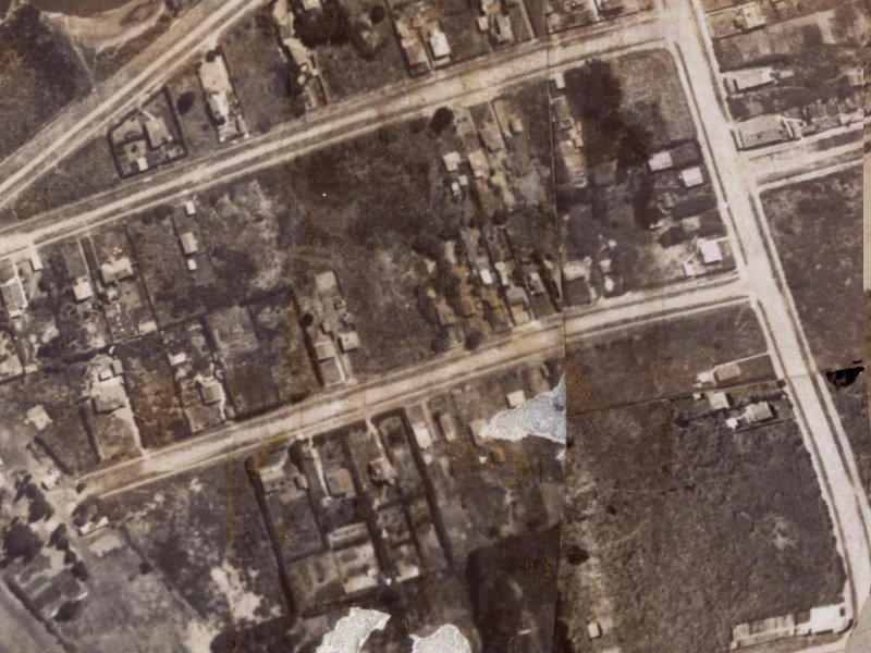 34 Blake Street from the air, 1925-1929