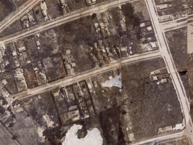 32 Blake Street from the air, 1925-1929
