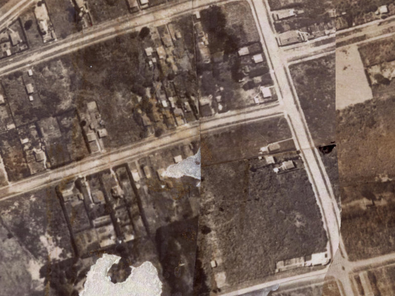 19 Blake Street from the air, 1925-1929