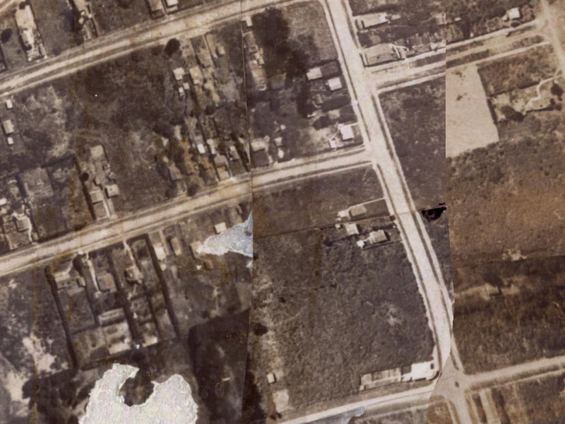 17 Blake Street from the air, 1925-1929