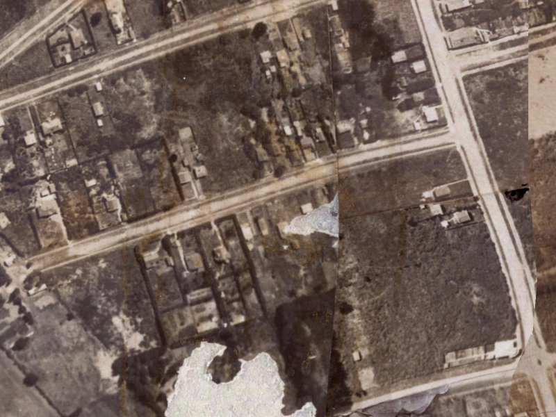 27 Blake Street from the air, 1925-1929