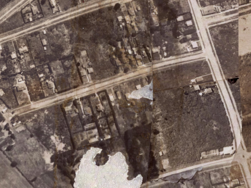 31 Blake Street from the air, 1925-1929