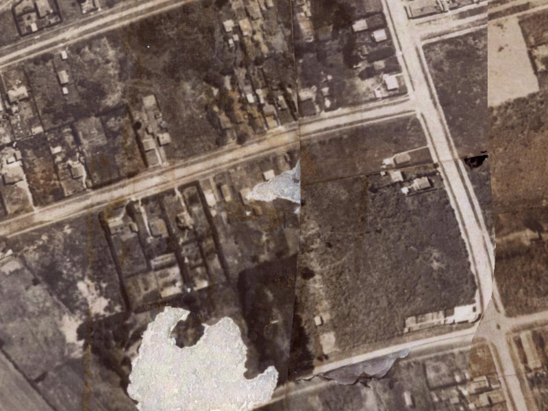 25 Blake Street from the air, 1925-1929