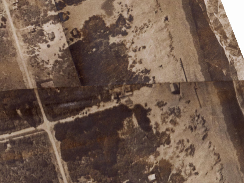 3 Bridge Street from the air, 1925-1929