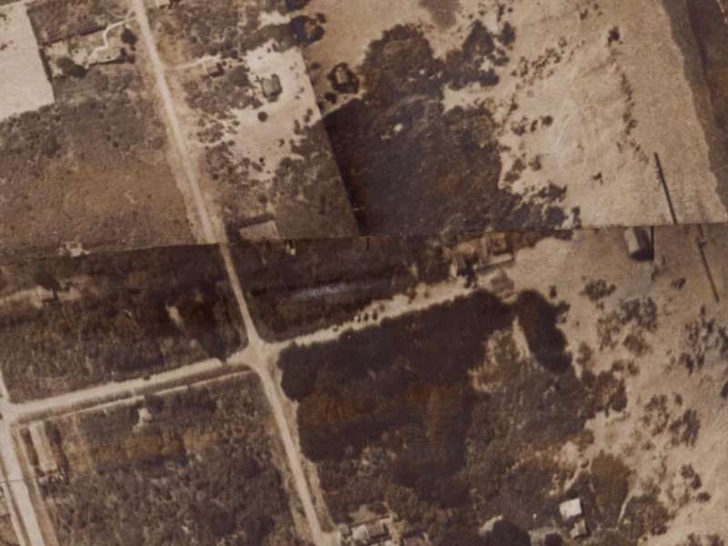 14A-14V Bridge Street from the air, 1925-1929