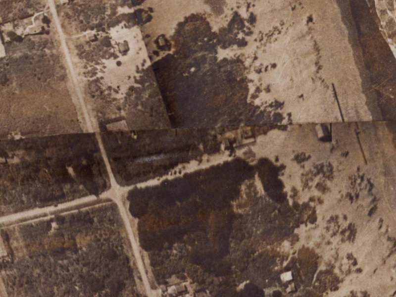 12 Bridge Street from the air, 1925-1929