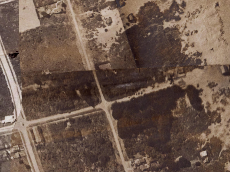 85 Pine Avenue from the air, 1925-1929