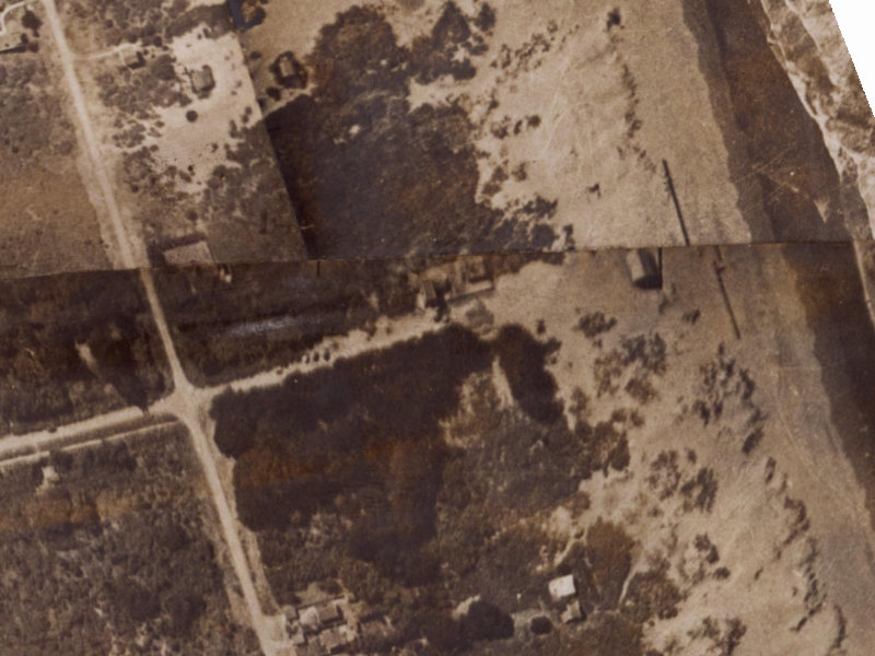 3 Bridge Street from the air, 1925-1929