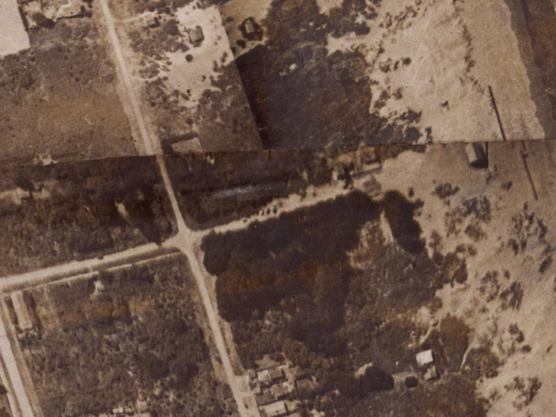 15 Bridge Street from the air, 1925-1929