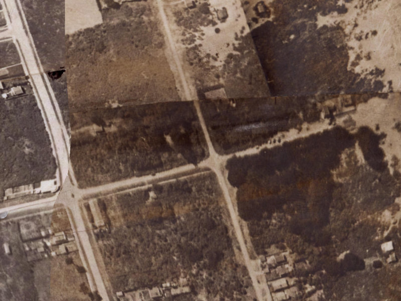 91 Pine Avenue from the air, 1925-1929