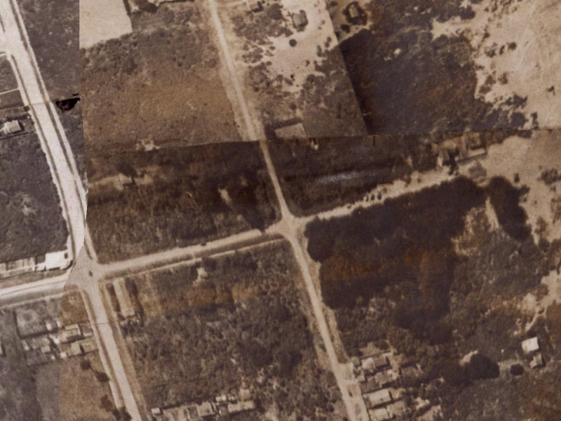 90-100 Pine Avenue from the air, 1925-1929