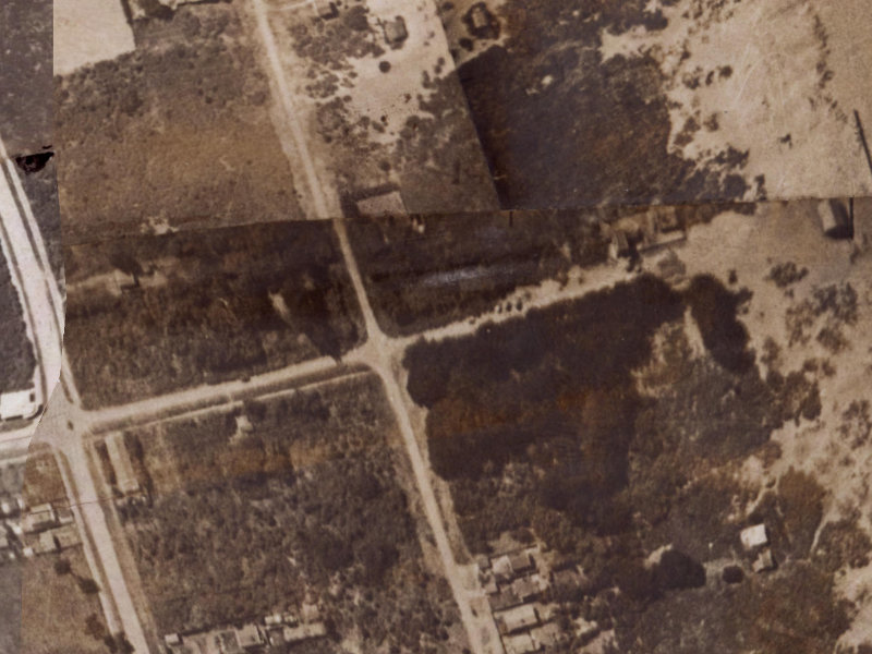 18 Bridge Street from the air, 1925-1929