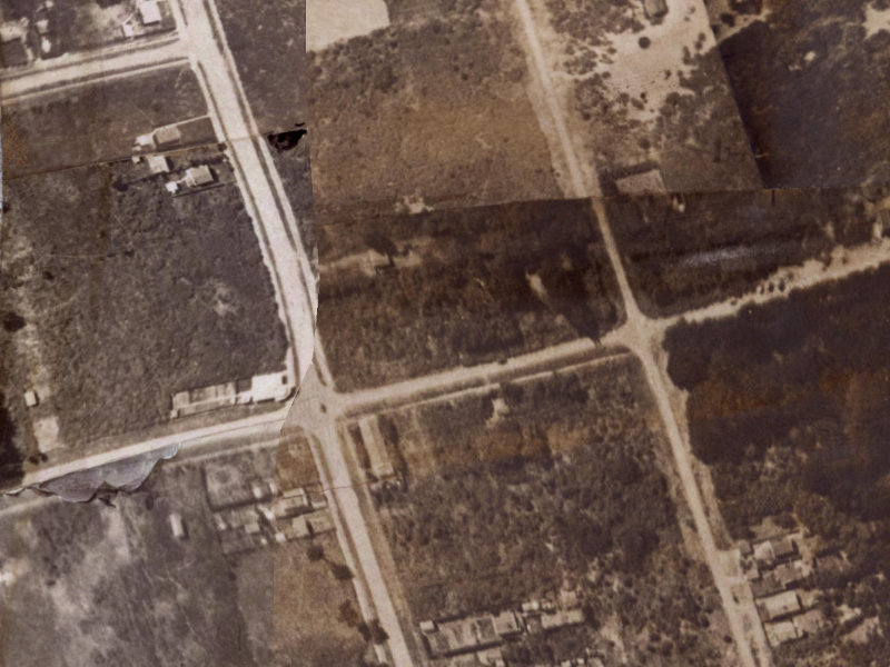 38 Bridge Street from the air, 1925-1929