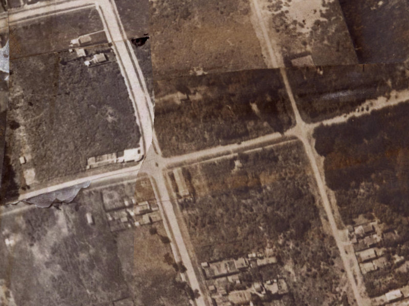 39 Bridge Street from the air, 1925-1929