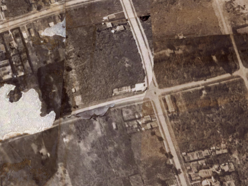 60 Bridge Street from the air, 1925-1929