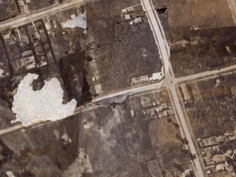 64 Bridge Street from the air, 1925-1929