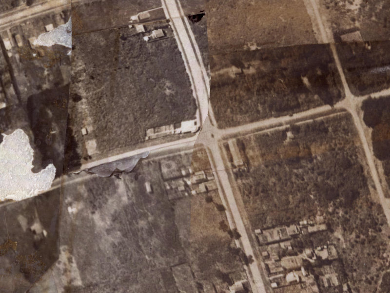 57 Bridge Street from the air, 1925-1929