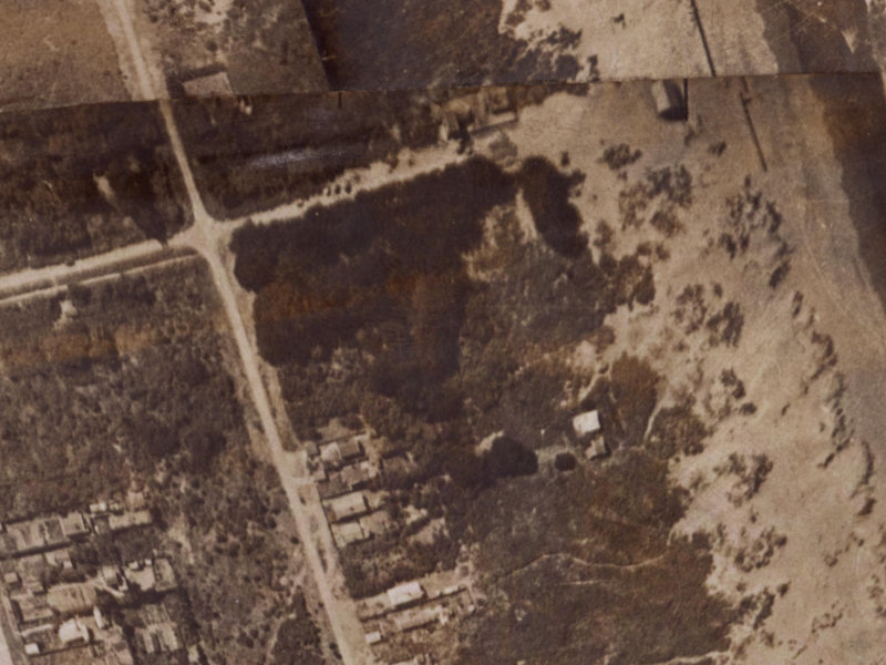 13 Bridge Street from the air, 1925-1929
