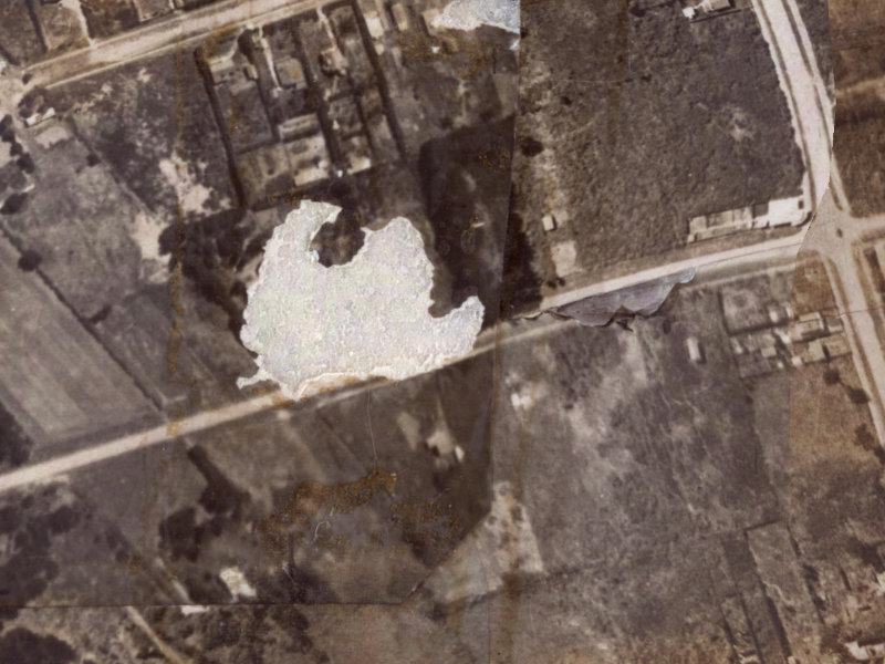 90C Bridge Street from the air, 1925-1929