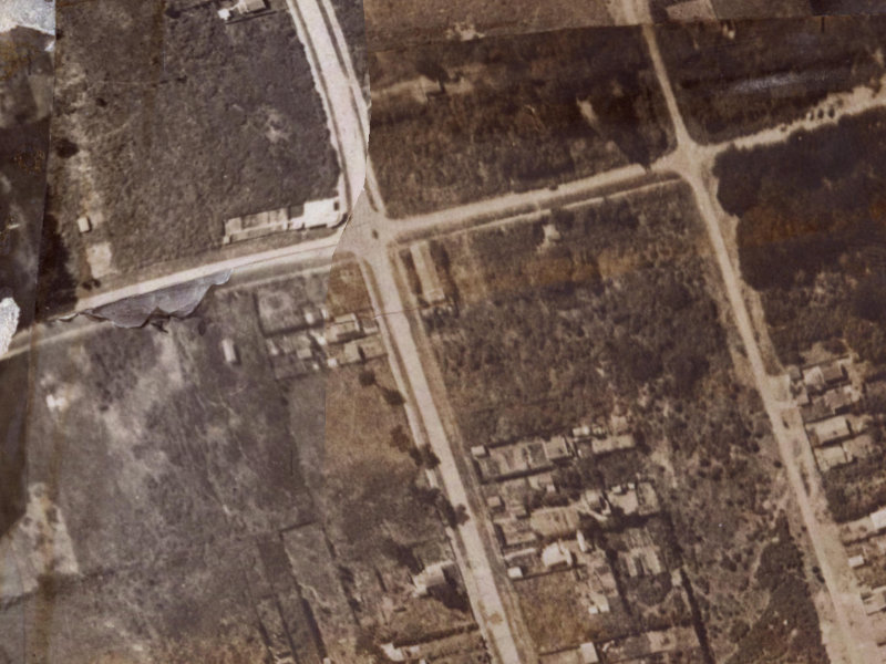 107 Estuary Road from the air, 1925-1929