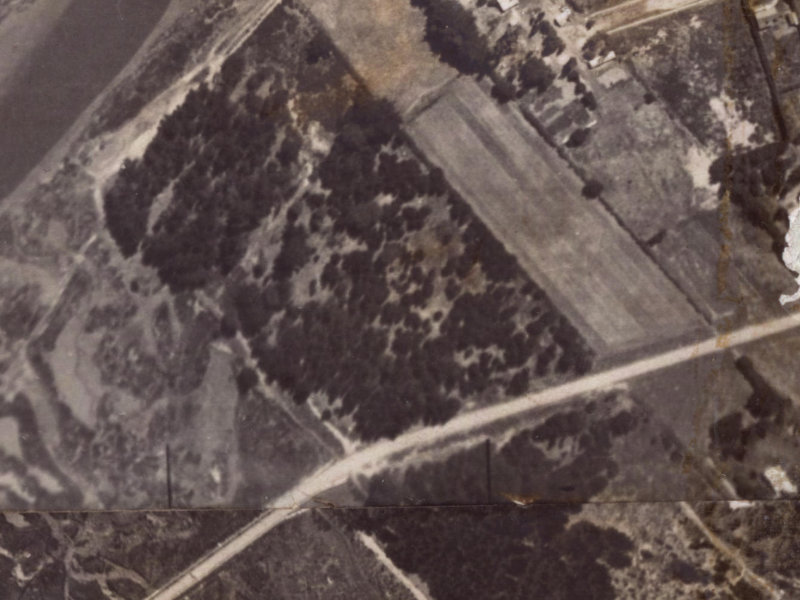 Santa Cruz Lane from the air, 1925-1929