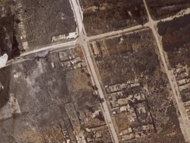109 Estuary Road from the air, 1925-1929