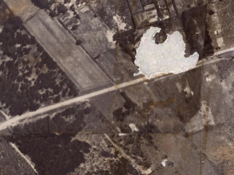 102-104 Bridge Street from the air, 1925-1929