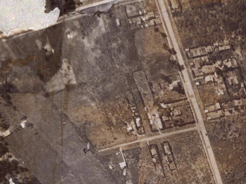22A Cradock Street from the air, 1925-1929
