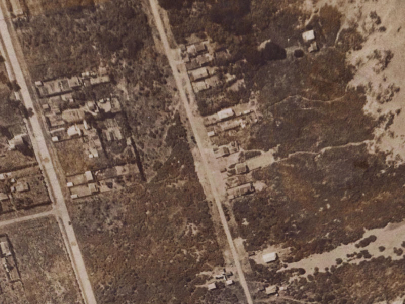 135 Pine Avenue from the air, 1925-1929