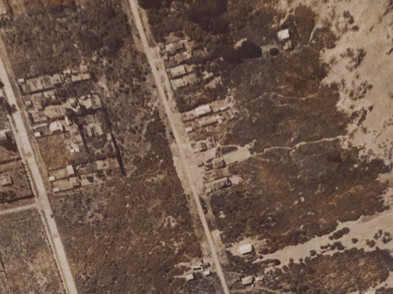 143 Pine Avenue from the air, 1925-1929