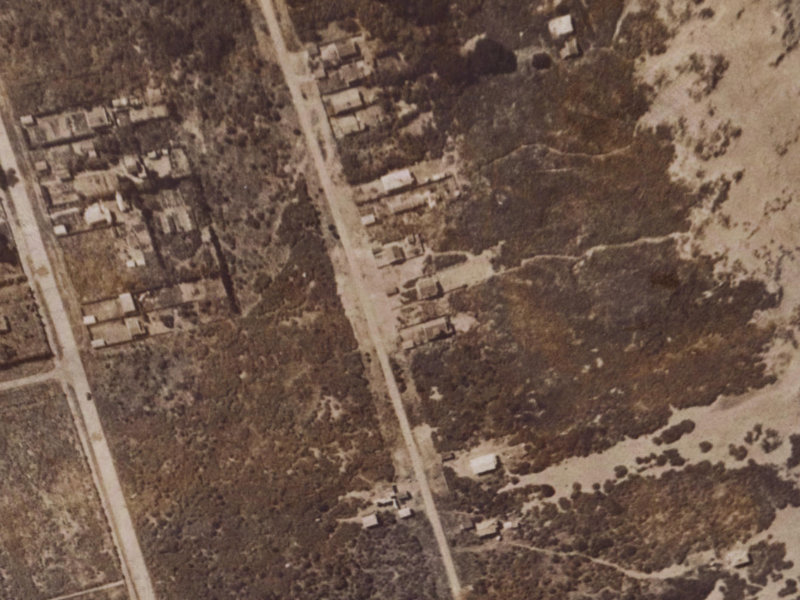 145 Pine Avenue from the air, 1925-1929