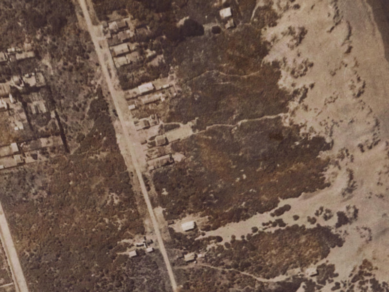 Sturdee Street from the air, 1925-1929