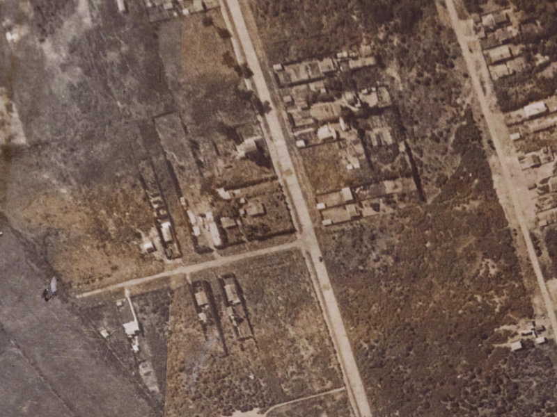 122 Estuary Road from the air, 1925-1929
