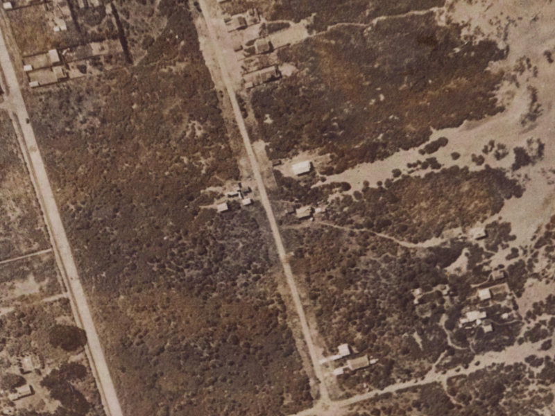 167 Pine Avenue from the air, 1925-1929