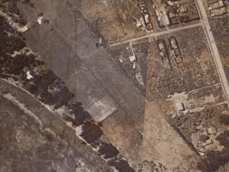 10A Seafield Place from the air, 1925-1929