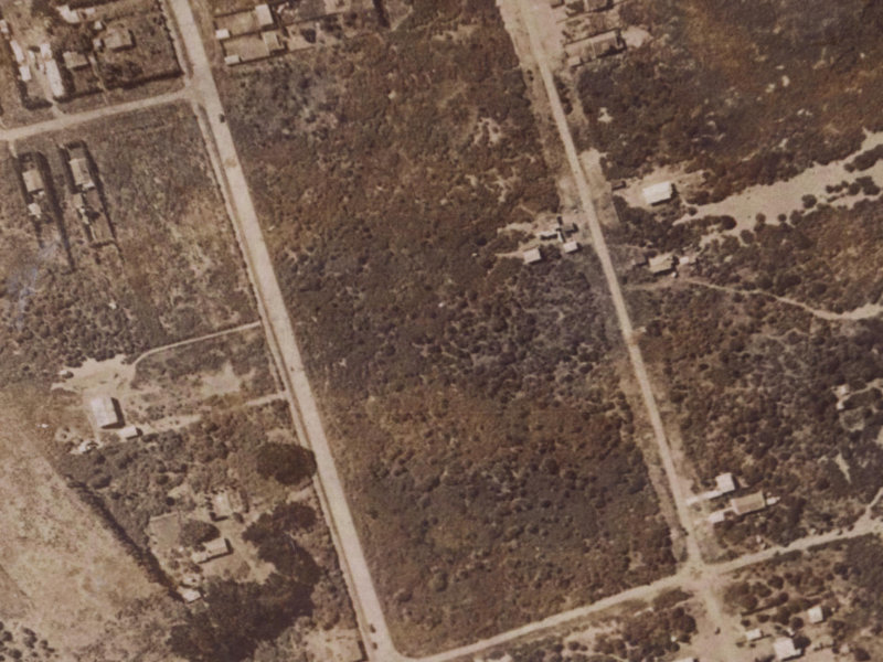 163 Estuary Road from the air, 1925-1929