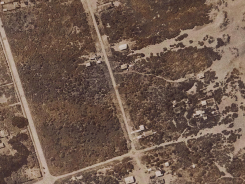 181 Pine Avenue from the air, 1925-1929