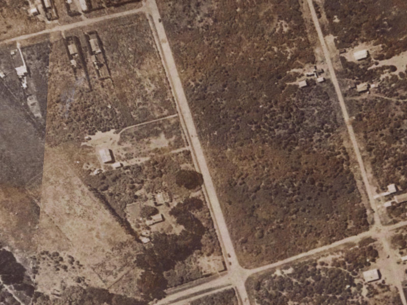 169 Estuary Road from the air, 1925-1929